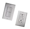 PC material wall socket and switch face plate