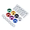 Custom Color anodized plated M2 M2.5 M3 M4 M5 M6 aluminum countersunk washer cup washer