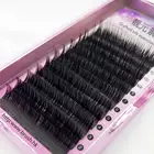 Brand Fake Own Brand Luxury 3d Silk Lashes Korea Silk Fur Fake Eyelash Extension