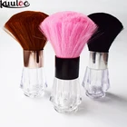 New Makeup Arrivals 2018 Goat Hair Kabuki brush transparent acrylic handle