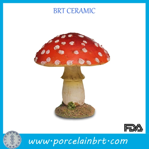 natural resin mini mushroom decor garden ornament