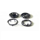 Custom 4 Parts Metal Prong Ring Snap Button Wholesale Low Price Ring Snap