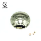 Dome shape custom brass button decorative snap fasteners for shirt