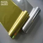 Gold silver foil paper hot stamping for printing