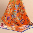 Cheap orange mens white silk music ladies scarves