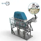 Professional double stage eps foam recycling washing machine