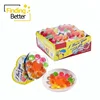 Chinese Confectionery Halal Pudding Custom Jelly Cup Candy Heart Rose Fruit Jelly Candy
