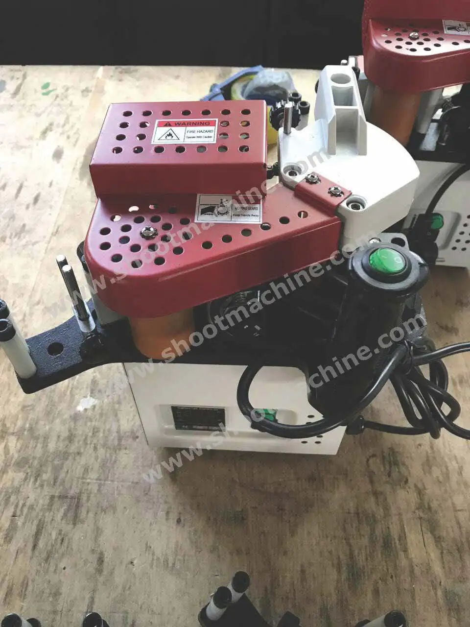 Portable Edge Banding Machine Model Iii With Hot Melt Adhesive Pot