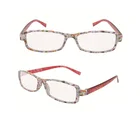 Wholesale popular plastic flower printing reading glasses