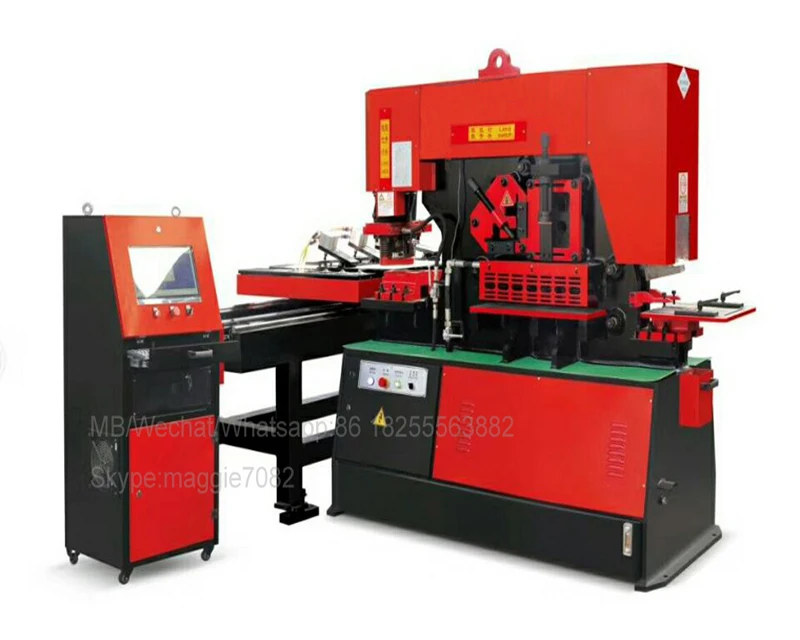 Multi-function Ironworker,Hydraulic Hole Punching Machine Q35Y-16 5 in 1 iron worker