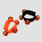 Cheap Custom Color Jingle Bell Braid Bracelet For Halloween Party Favor