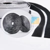 30mm width hoook and loop tape with adhesive back PET material