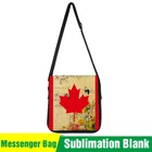 Custom Oxford Sublimation Blanks Small Shoulder Men Messenger Bag