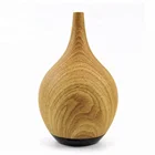 Portable Cool Mist wood Grain Electric Ultrasonic Warm Light Aromatherapy Essential Oil Aroma Diffuser