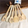 6 Piece bamboo spoons cooking utensils