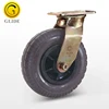 Heavy duty swivel 6/8/10 Inch solid rubber casters and wheels
