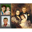 Museum quality chinese custom handmade portrait oil painting on canvas from photo