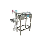 semi automatic pneumatic liquid filling machine for engine oil