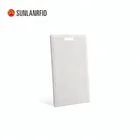 Wholesale RFID thick card EM4200 thickness Clamshell Card with pouch hole