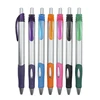 promotional products rubber plastic ballpoint pen with imprinted logo