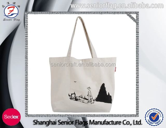 gift world cup promotional custom funny canvas bag canvas tote