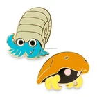 Custom Printed Pokemon Metal Enamel Suit Clothes Lapel Pins Badges