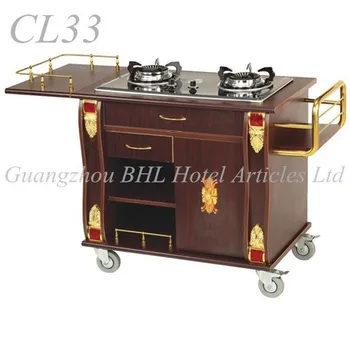 Restaurant Stainless Steel Food Warmer Cart Restaurant Stainless Steel Food Warmer Cart