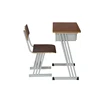 Wood Hot-selling Matel Single With Factory Price Iron Legs New Style School Desk And Chair