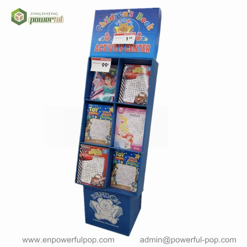 Single Comic Book Display Stand Cardboard Book Display Stands Buy