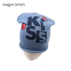 Fashion women beanie knit hat cute ski hat