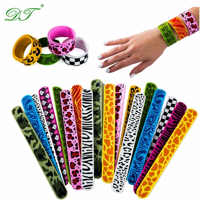 gift silicone slap bracelet,wholesale kids rubber slap wristband