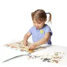 New customized cheap coloring reusable sticker book with separated scenes children activity book