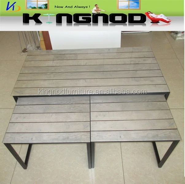 Panama cheap modern living room furniture hot selling metal cafe tea table glass coffee tables Wholesale Coffee Tables