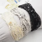 New Lace Hair Strap Sequin Headband Elastic Hair Bands Soft Solid Girls Band Hair Accessories