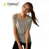 TOPKO High Quality Wholesale Female Yoga Crop Top Active Wear