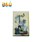 France souvenirs customized wooden fridge magnet, dry erase board magnet