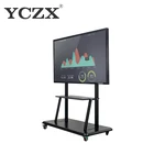 75" inch Dual System Internet Interactive Whiteboard android all-in-one pc