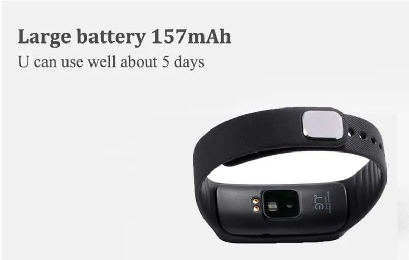 37 Degree Bluetooth Smart Band Heart Rate Bracelet Blood Pressure Fitness Tracker Wristband With Passometer Sport Smartband