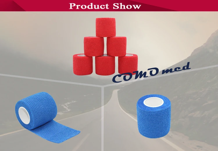 COMOmed CE/FDA approved Pets/vets/veterinary/animal pink elastic bandage
