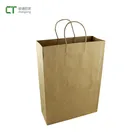 Factory price custom unique recycled kraft paper bag for food