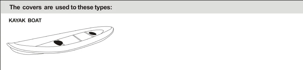 New 300d Waterproof Universal Canoe/ Kayak Boat Cover