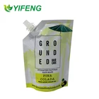 Plastic BPA free drink liquid water pouch/ plastic water pouch/ food safe spout pouch