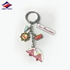 Longzhiyu 12years Manufacturer Good Quality personalized custom metal keyring with muliiple chains