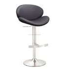 modern furniture colorful saddle adjustable seat bar stool with back
