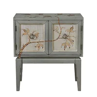 hand painted living room furniture wooden antique cabinet