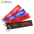 OEM & ODM Fashionable Style Woven Embroidery Key Holder Keychain