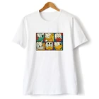 On Sale Funny Donald Cartoon Pattern Cotton T-shirt for Teen