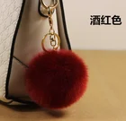 hot selling faux fur wholesalers/ faux fur ball with cheap price