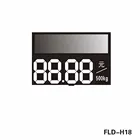 High quality Customized made digital price display board with swivel numbers