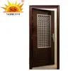 Decorative security door/Wrought iron single door/Iron grill door designs SC-S150